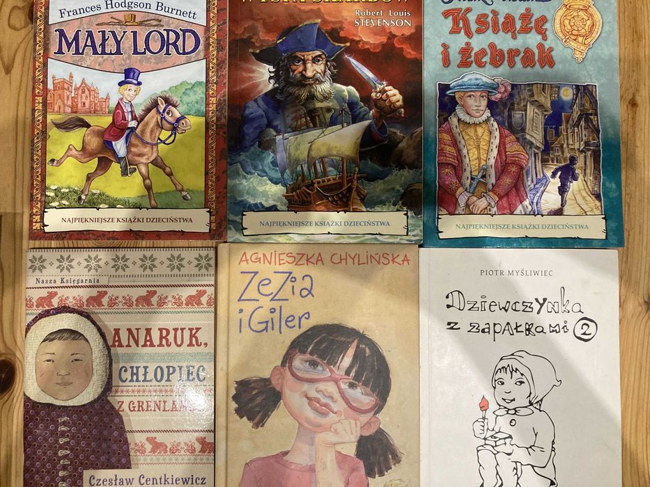 6 książek dla dzieci