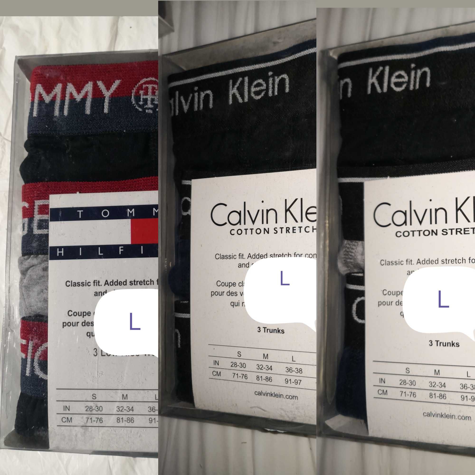 Bokserki męskie 3pak M L XL XXL