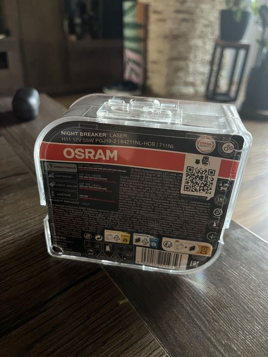 Żarowki OSRAM H11 Night Breaker Laser 12V 55W