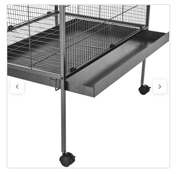 Gaiola de aço para papagaios