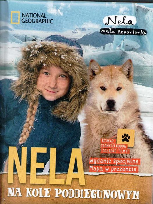 Nela na kole podbiegunowym. Nela mała reporterka.