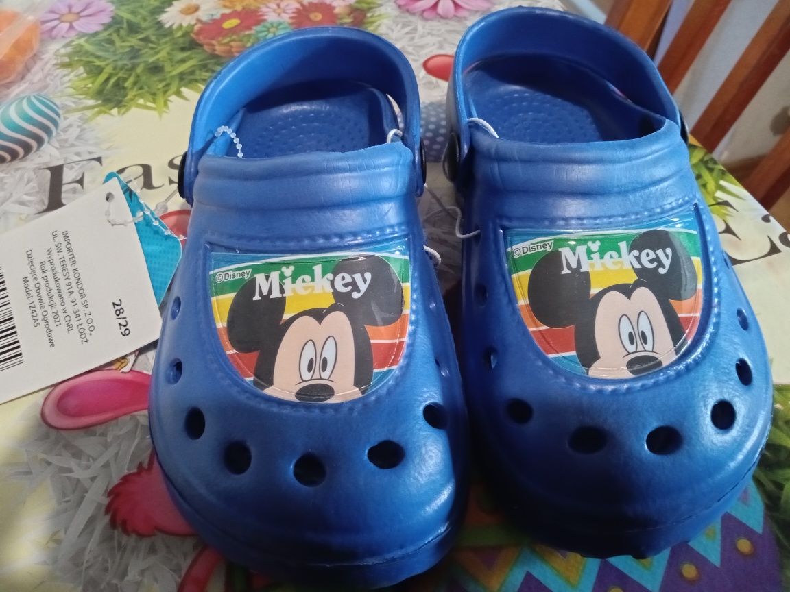 Nowe crocksy Mickey roz 28/29