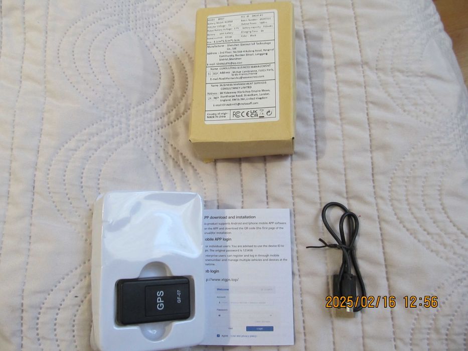 GPS трекер GF 07
