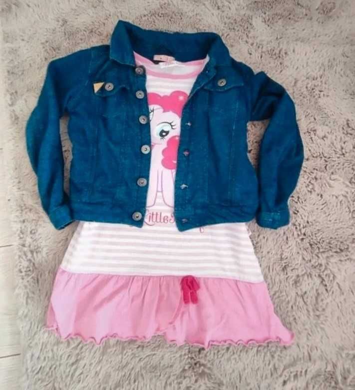Sukienka tunika na lato My Little Pony Reserved rozm 128 - 134