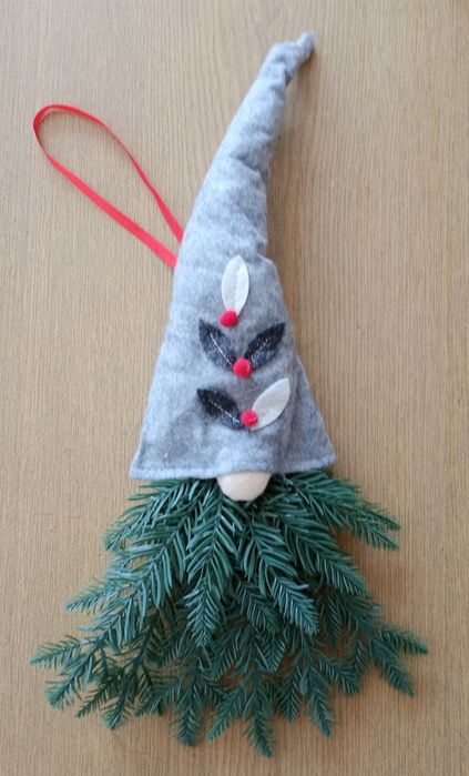 Ozdoba świąteczna krasnal