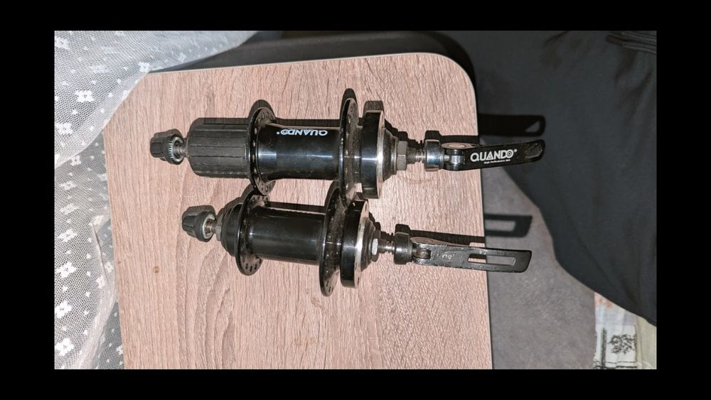 Втулки Quando 36 спиц, под диск, под ексентрик