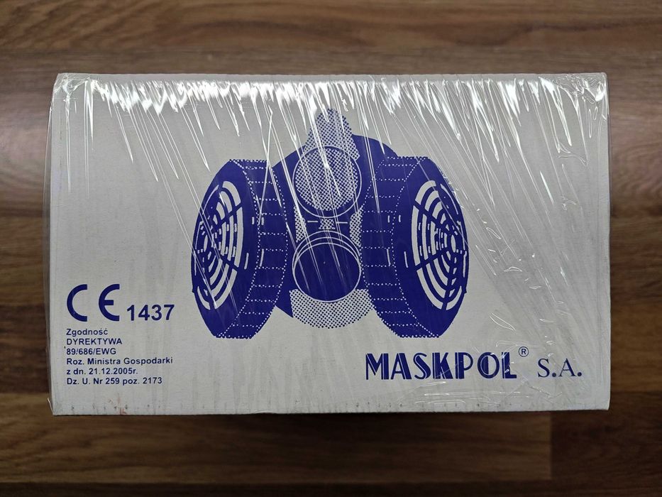 Półmaska silikonowa MASKPOL MP 21/1 rozmiar M/L