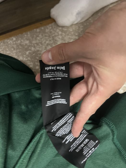 Кофта Palm angels велюровая