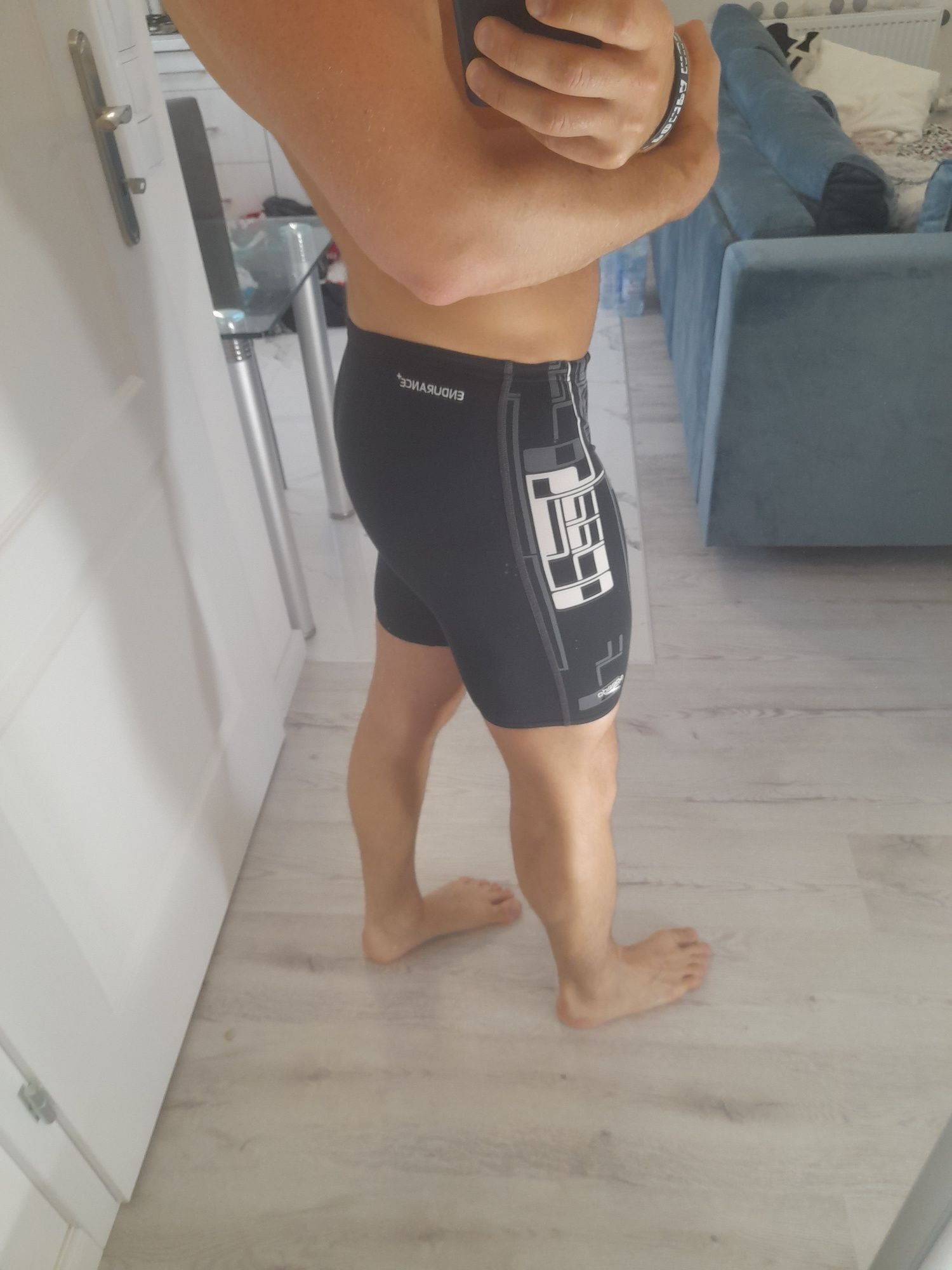 Speedo endurance jammer spodenki pływackie kąpielówki krótkie legginsy