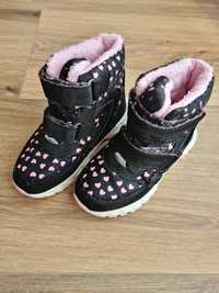 Zimowe buty, śniegowce dla dziewczynki 25