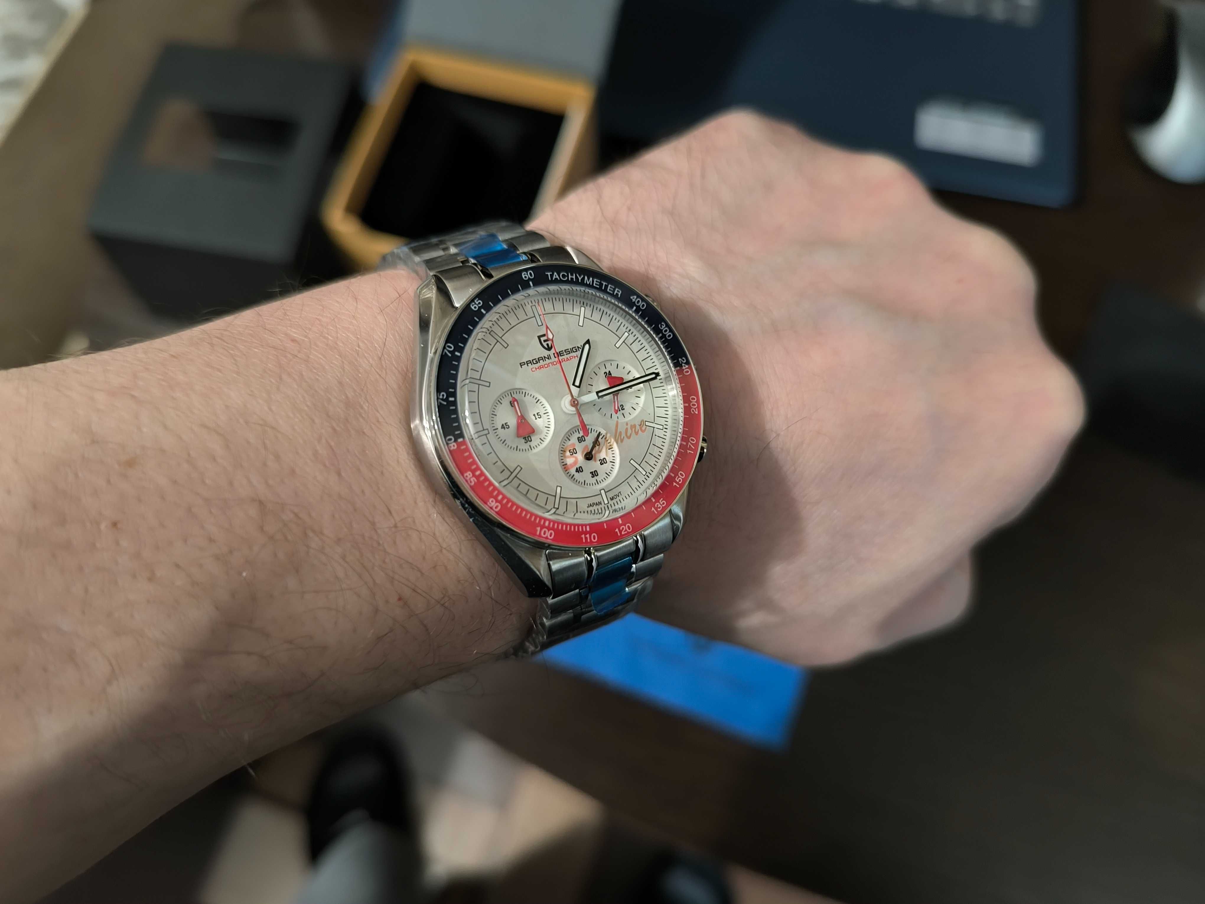 Часы Pagani Design Omega Moonwatch "Mission to Mars"