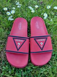 Klapki Guess czerwone 36