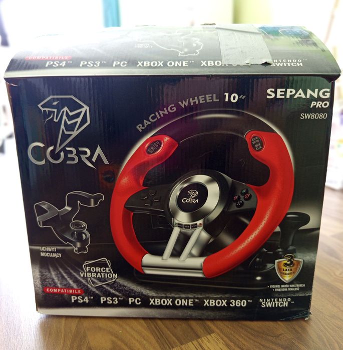 Kierownica COBRA SEPANG PRO SW8080