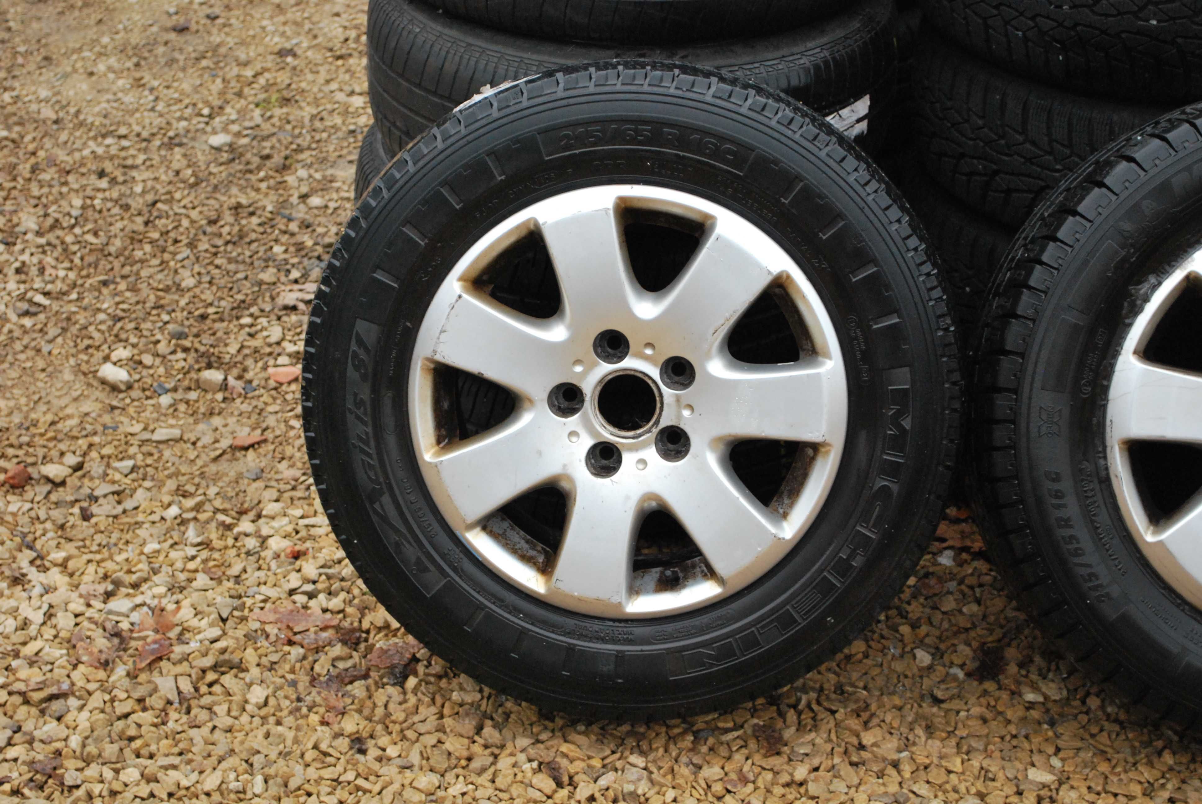 Koła 215/65 R16C 5x120 Alufelgi + opony zimowe VW Transporter