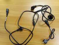 Kabel zasilający kabel sieciowy do komputera kilka sztuk koniczynka