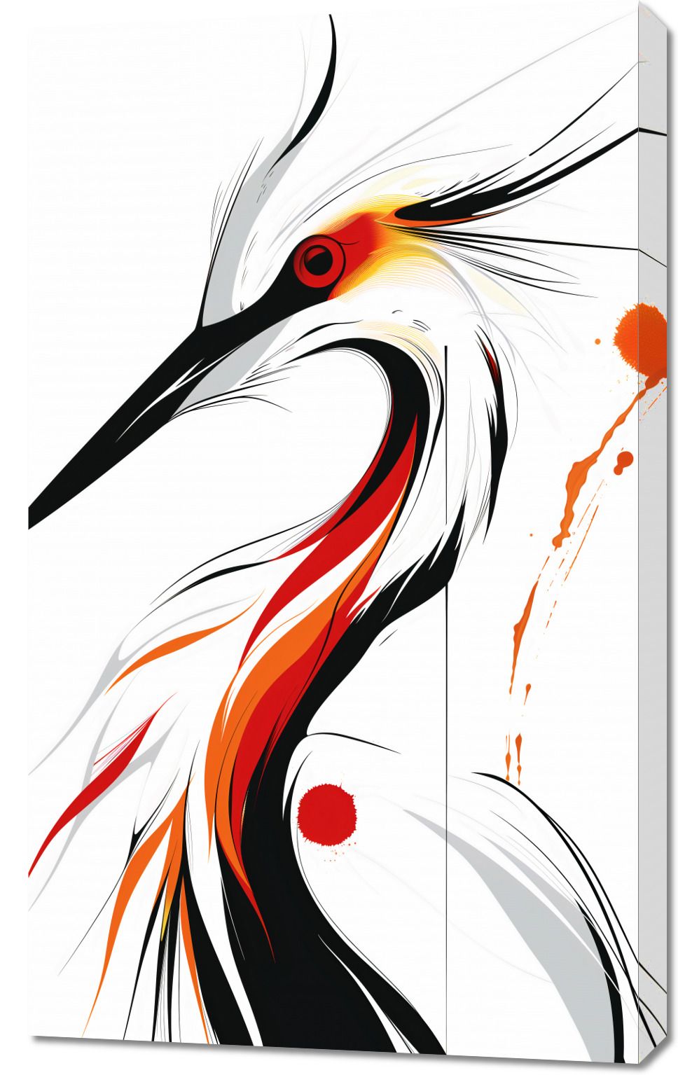 Obraz 60x100cm Bocian