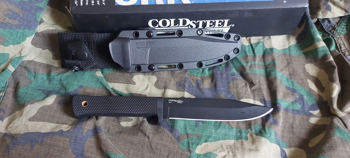 Nóż Cold Steel SRK Black SK5