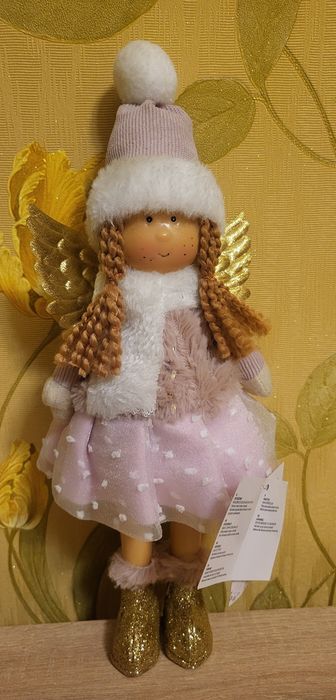 Новогодний декор кукла Ангел