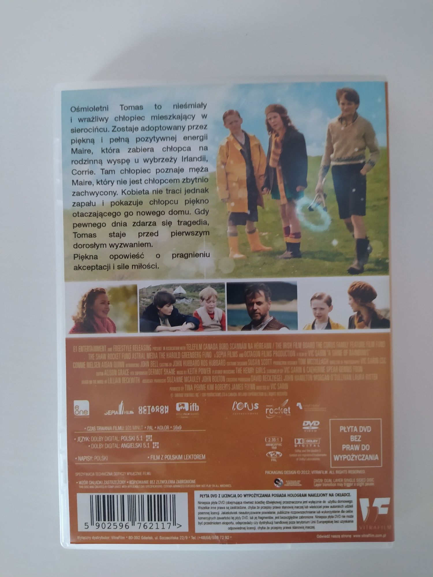 "Blask tęczy" Film na dvd, stan bardzo dobry