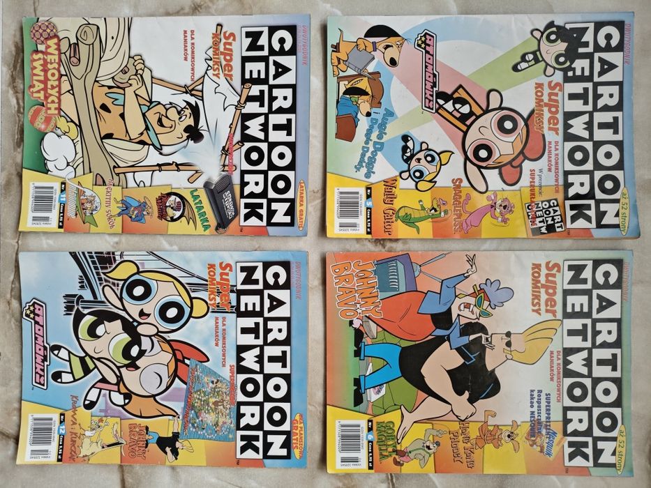Komiksy czasopisma Cartoon Network - w rozsądnej cenie