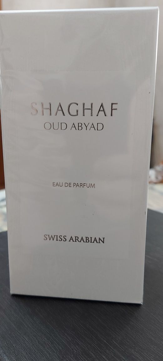 Парфюмированная вода Shaghaf Oud Abyad Swiss Arabian  НЕДОРОГО