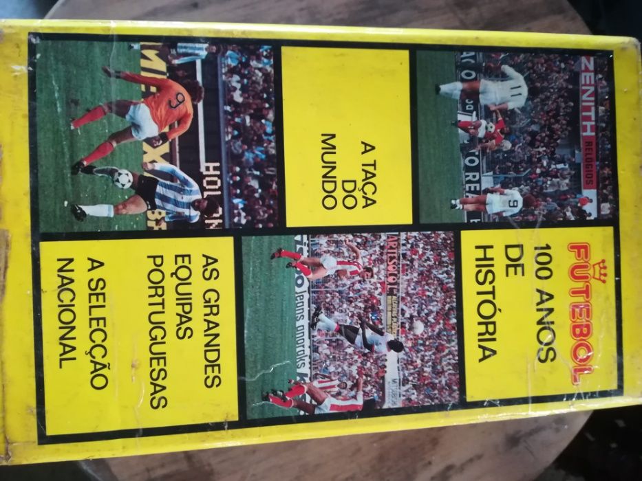 Conjunto livros futebol