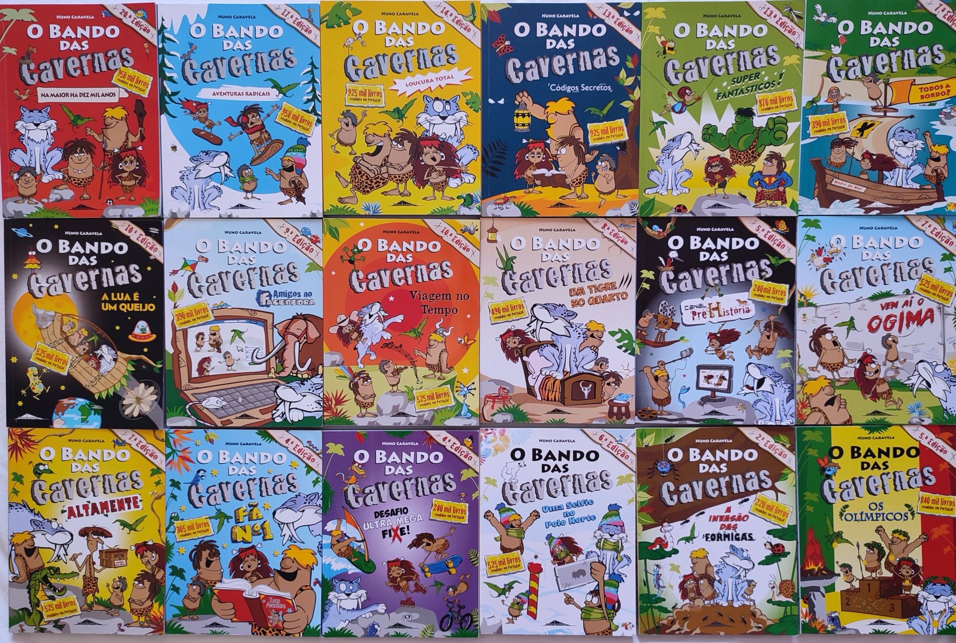 livros do bando das cavernas.