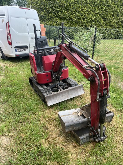 24/7 Minikoparka 1T, zasięg 1,7m w dół,bez operatora bez uprawnien