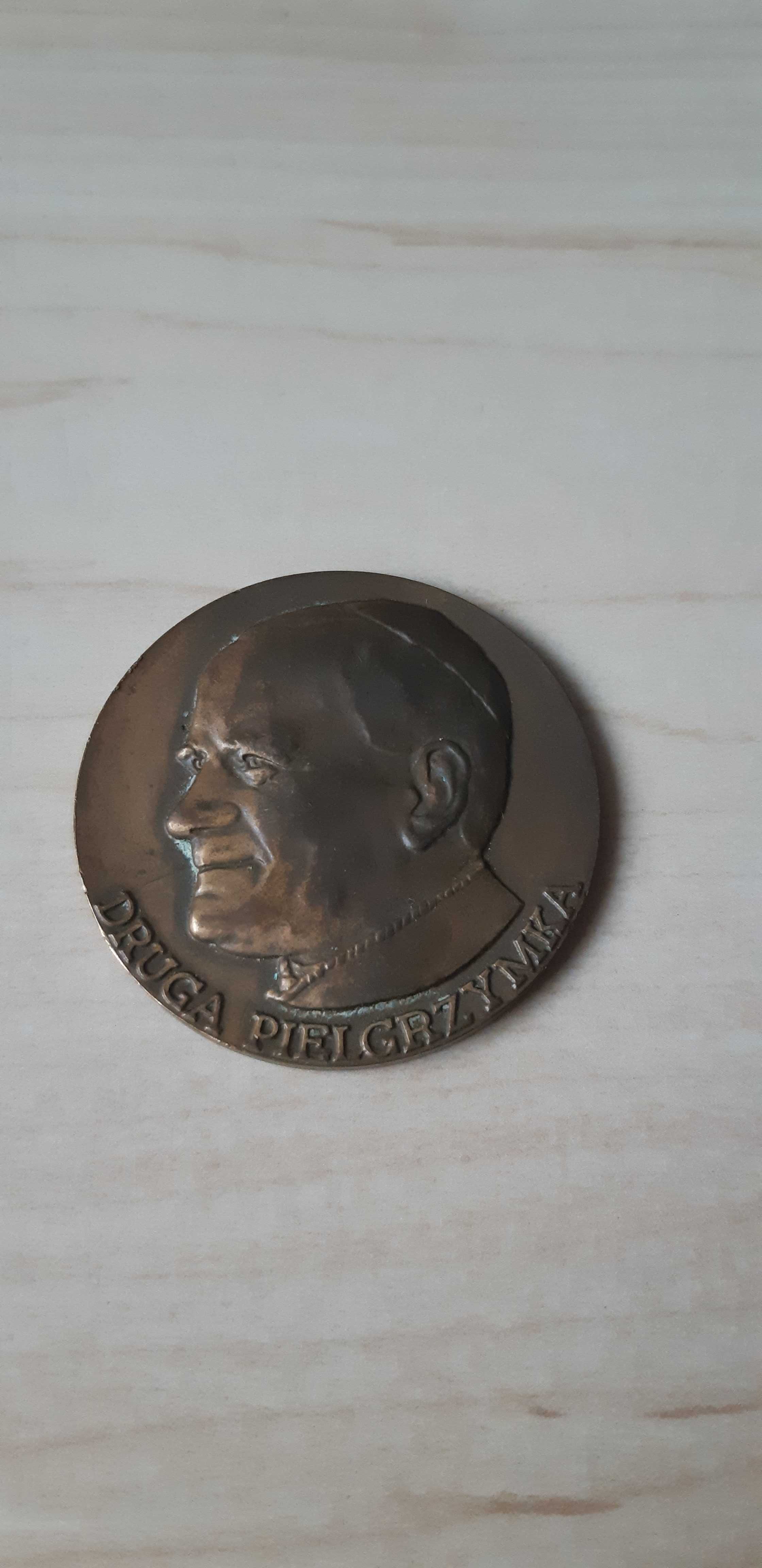 medal Druga Pielgrzymka Jan Paweł II 600 lat obecności obrazu 1982