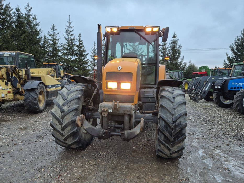 Claas -  Renault Ares 696 RZ. Uszkodzony Pali jeździ. Tuz. Okazja...