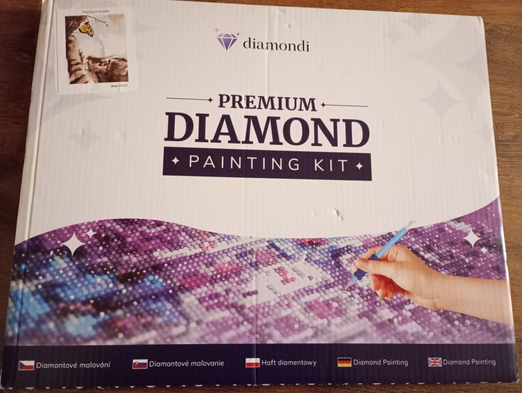 Zestaw do haftu diamentowego 40x50