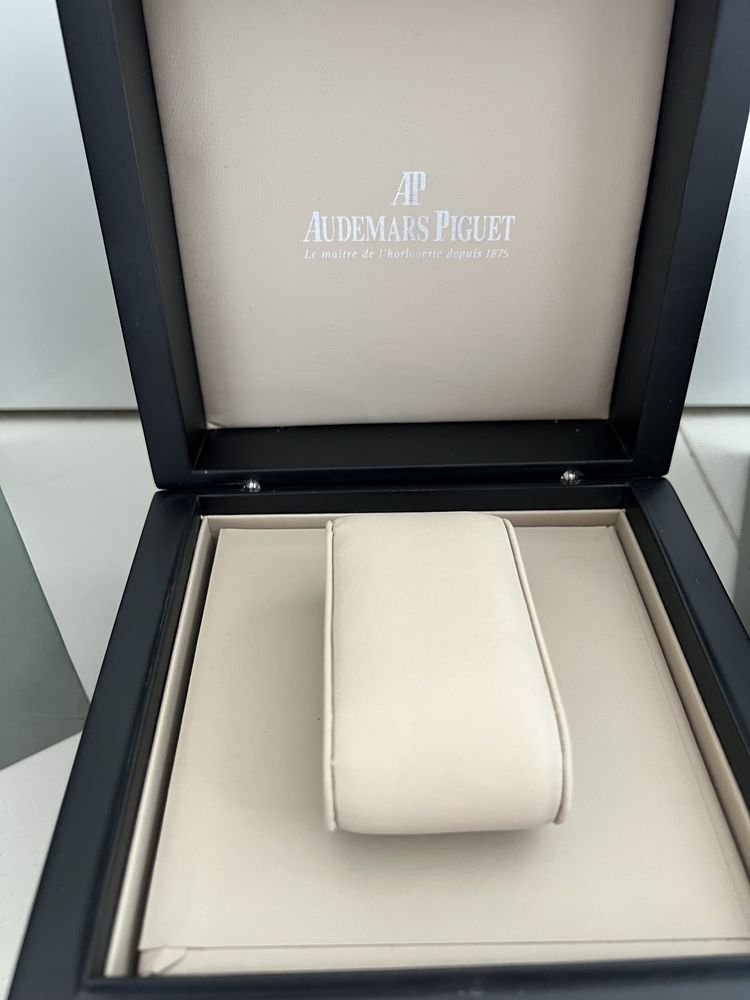 Oryginalne pudełko Audemars Piguet – AP WOOD BOX – komplet!