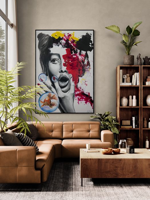 Pintura original artista Paulo Brito