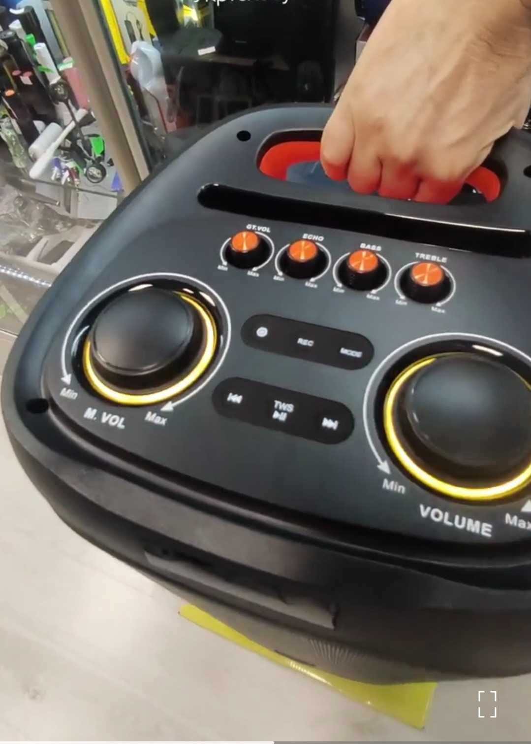 Мощная Bluetooth колонка ZXX 1200 Вт с микрофоном и пультом
