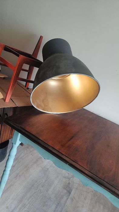Lampa wisząca metalowa Loft śr 46 cm
