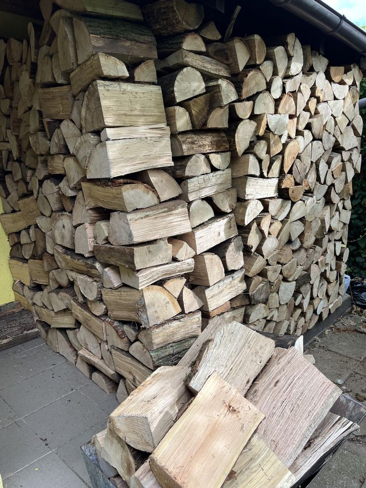 Sezonowane drewno opałowe / kominkowe liściaste , sosna