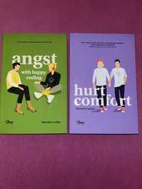Zestaw dwóch książek „angst with happy ending” hurt comfort