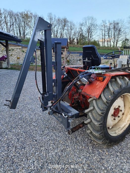 Żuraw wędka podnośnik rozdzielacz węże w zestawie.