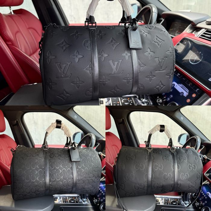 Gcc LOUIS VUITTON сумка мужская keepall кожаная спортивная дорожная