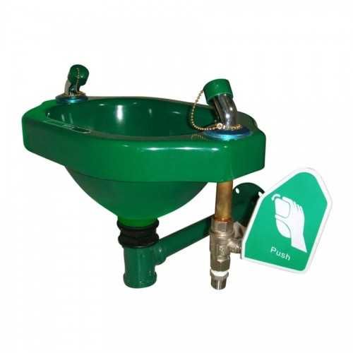 Chuveiro de segurança com lava-olhos MARCA PL