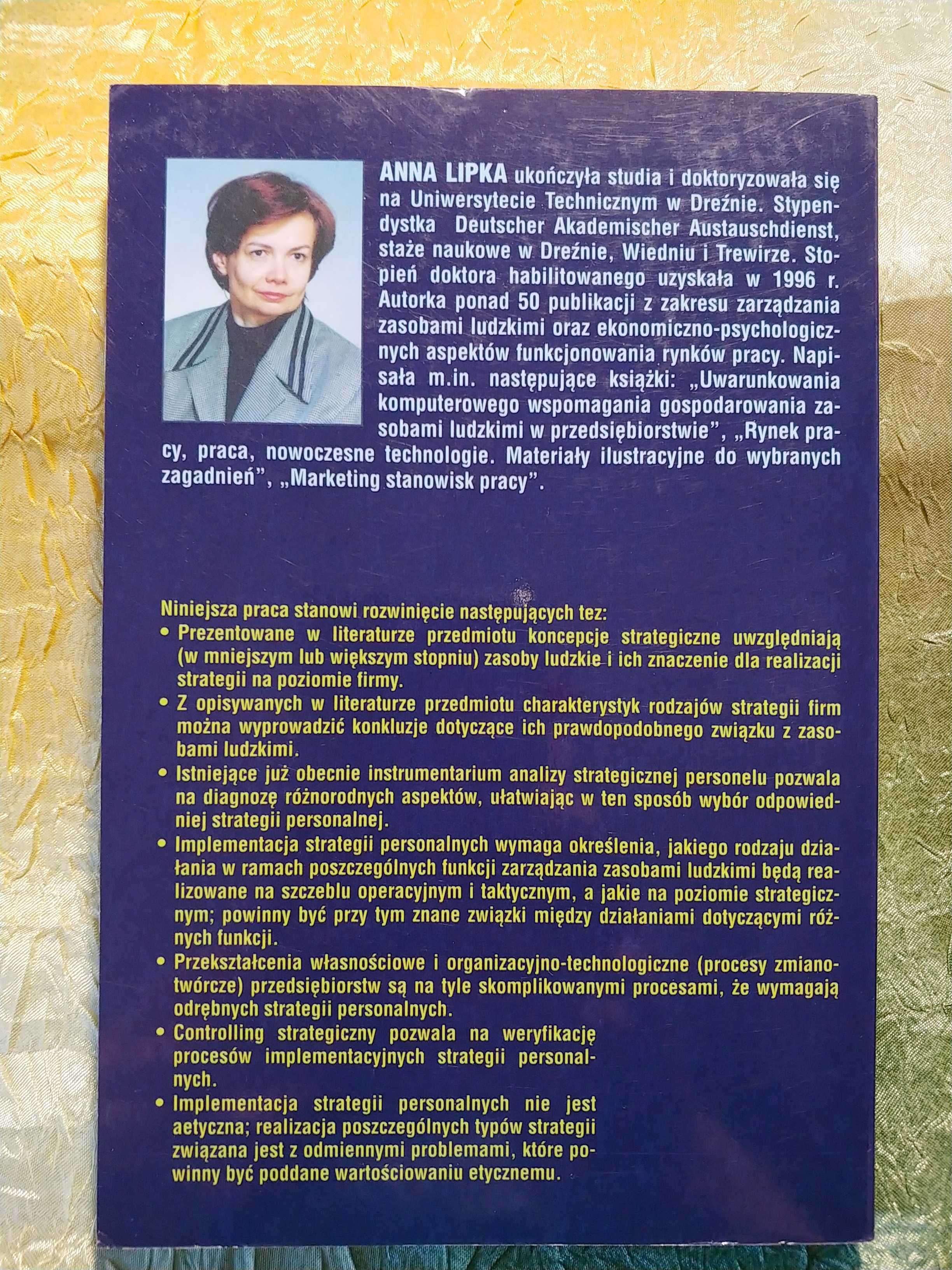 Strategie personalne firmy - Anna Lipka