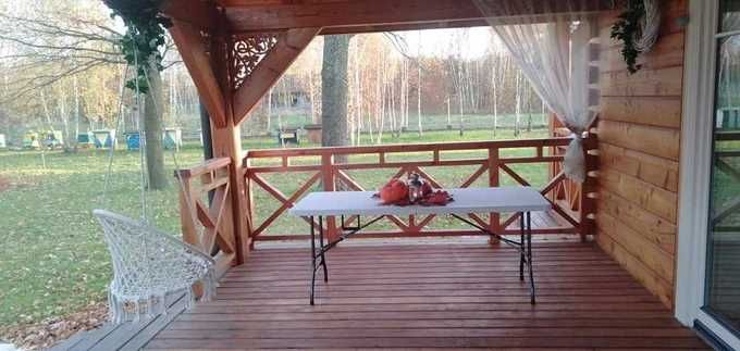 Стіл садовий розкладний з лавочками