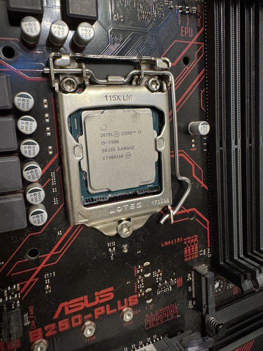 Комплект Asus Prime B250-Plus s1151 + i5 7500 3.8 GHz