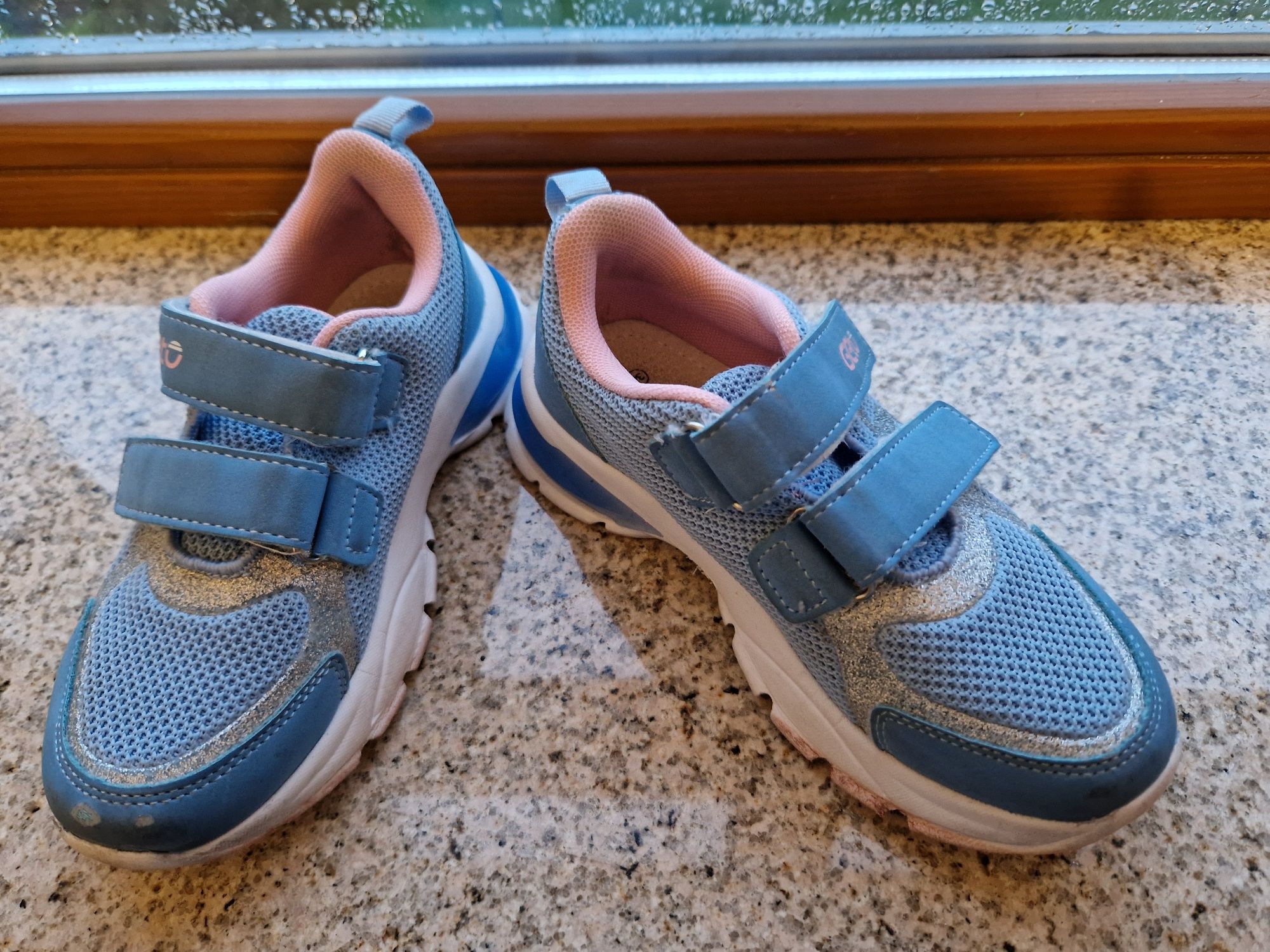 Buty sportowe adidasy Geto dla dziewczynki  niebieskie r. 30