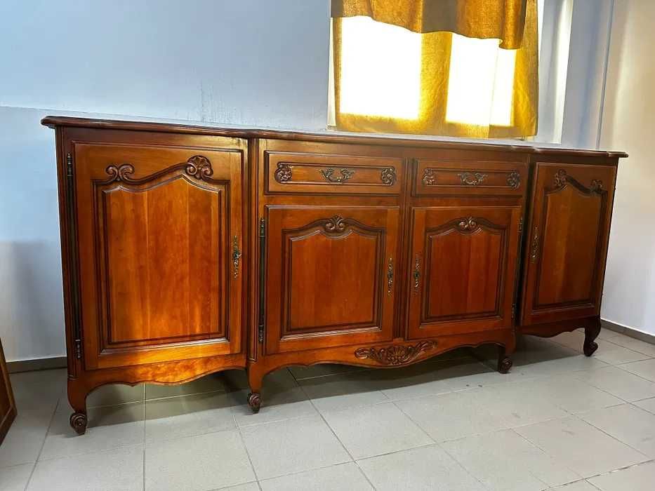 Komoda oraz witryna w ludwikowskim stylu. Transport cały kraj.