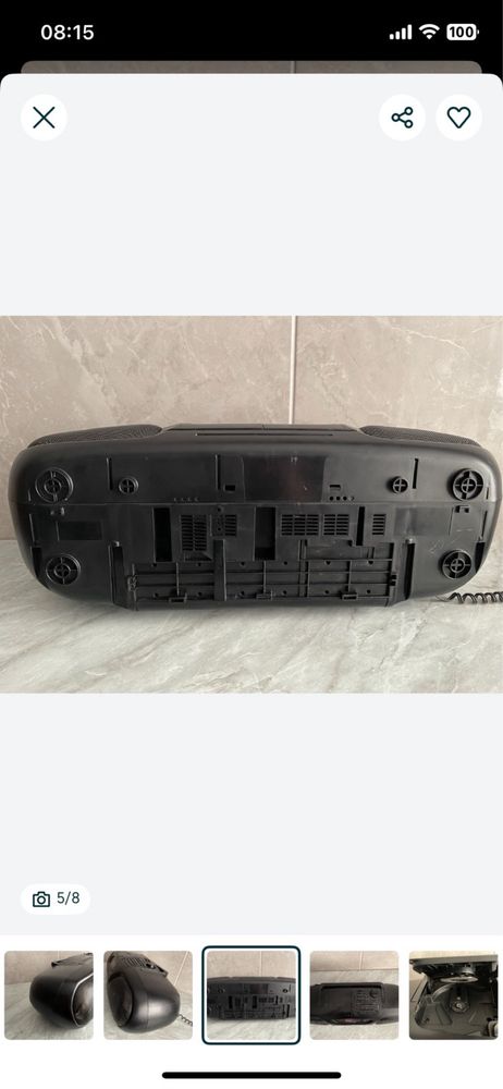 Panasonic RX-DT 55. Магнітола