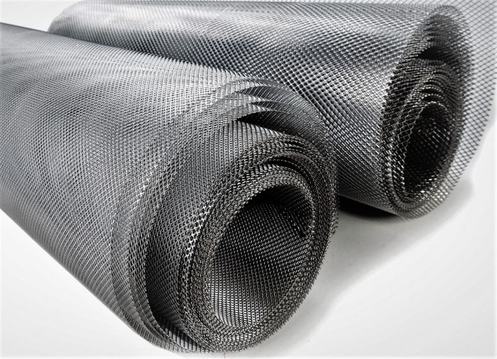 Siatka pszczelarska na dennice aluminiowa cięto-ciągniona 3x4x07x420mm