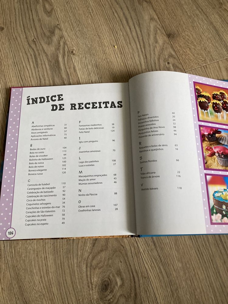 Livro de receitas bolos