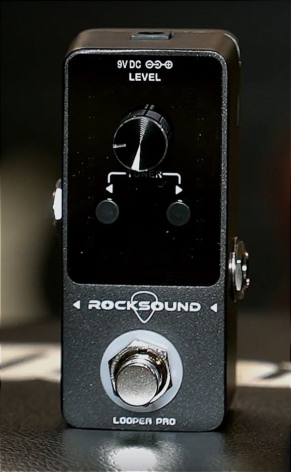 RockSound Looper PRO tuner i looper w jedynym urządzeniu Boss MXR