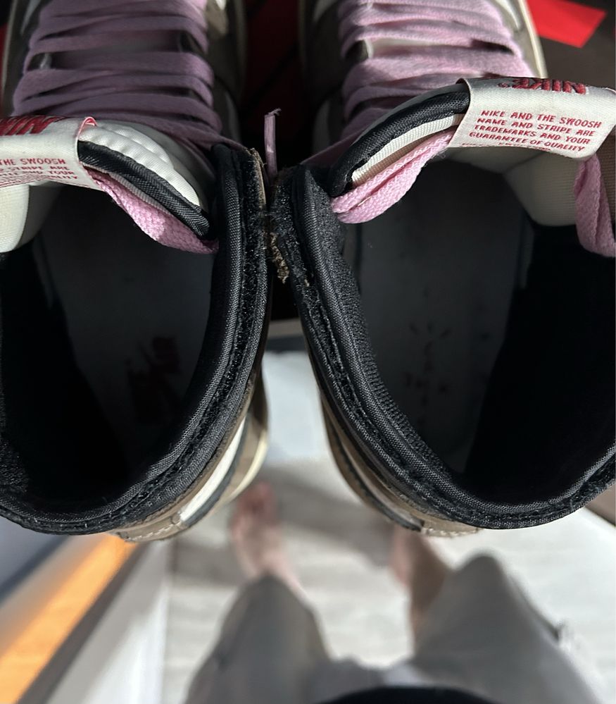 Jordan 1 high x travis scott dark mocha
